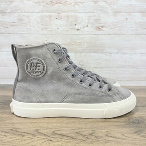 P.F. Flyers All American Hi Top Gray Suede Sneakers Womens Size 7.5 Men’s 6